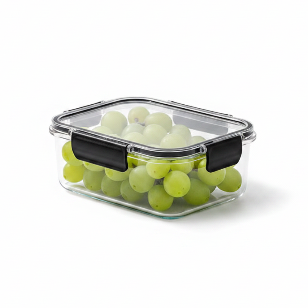 Refrigerator Crisper Storage Boxes, Sealed Fresh Food Organizer (3/1 Pcs)