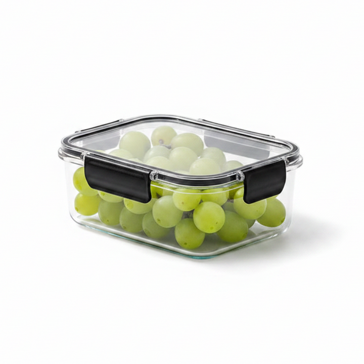 Refrigerator Crisper Storage Boxes, Sealed Fresh Food Organizer (3/1 Pcs)