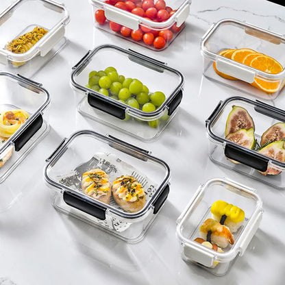 Refrigerator Crisper Storage Boxes, Sealed Fresh Food Organizer (3/1 Pcs) - Hom Haven